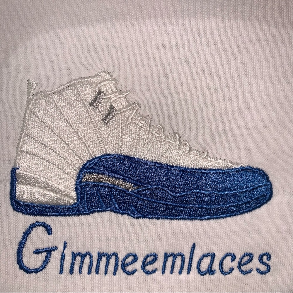Retro 12s “Sneaker Tees by Gimmeemlaces”
